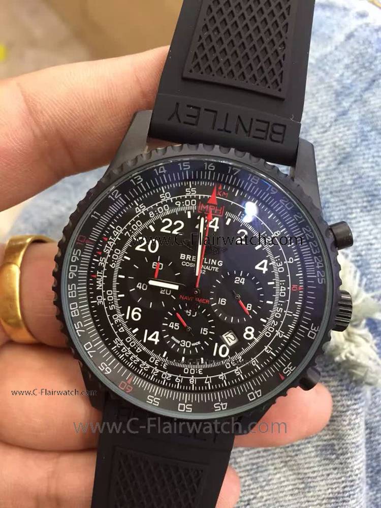 Clone Breitling Navitimer Chronograph Black Watch Mens